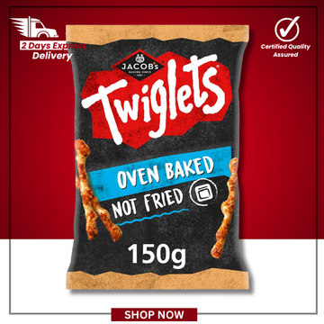 The British Pantry Jacob’s Original Twiglets Sharing Bag – 150g