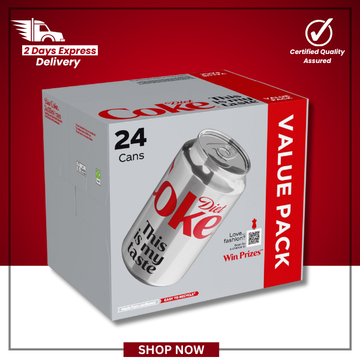 Diet Coke Original Taste Cola 24 x 330ml Cans