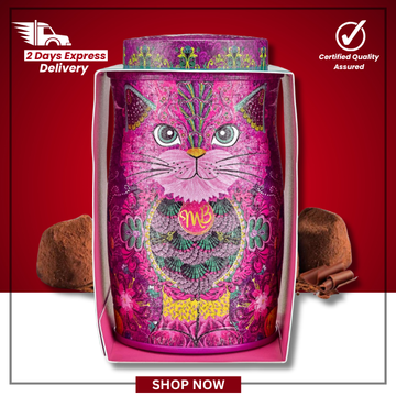 The British Pantry Choccy Scoffy Cocoa-Dusted Chocolate Truffles Kit Tin (36g)