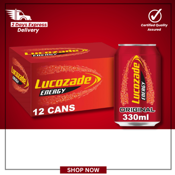 The British Pantry Lucozade Energy Original – 12 x 330ml Cans
