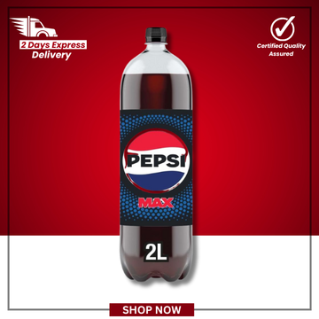 The British Pantry Pepsi Max No Sugar Cola Bottle – 2L
