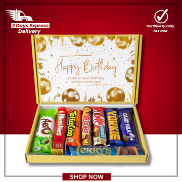 The British Pantry Peppermint & Assorted Milk Chocolate Gift Box – 100g