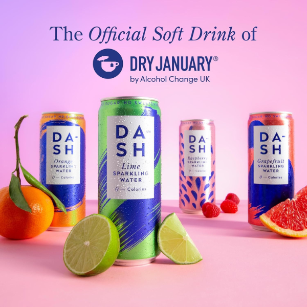 The British Pantry Lemon Sparkling Spring Water – Infused Spring Water – 12 x 330ml