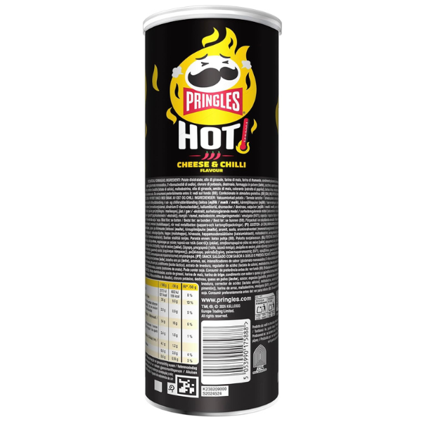 The British Pantry Hot Cheese & Chilli Potato Crisps – 160g