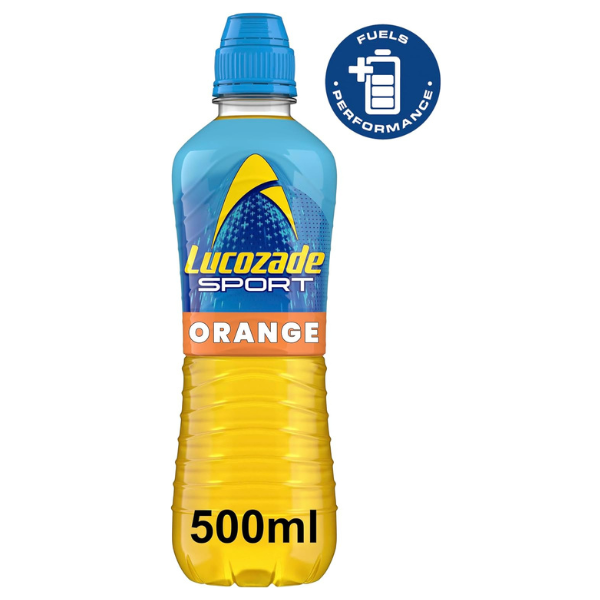 The British Pantry Lucozade Sport Orange Isotonic Drink – 12 x 500ml