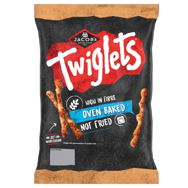 The British Pantry Jacob’s Original Twiglets Sharing Bag – 150g