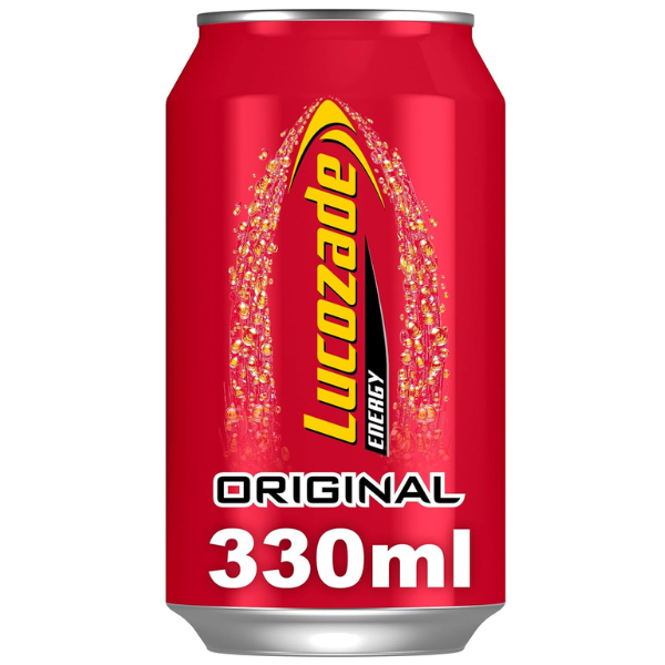 The British Pantry Lucozade Energy Original – 12 x 330ml Cans