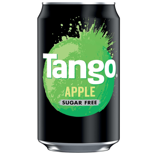 The British Pantry Tango Apple Sugar-Free Sparkling Soft Drink Cans – 24 x 330ml