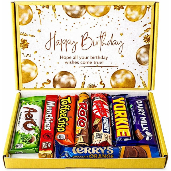 The British Pantry Peppermint & Assorted Milk Chocolate Gift Box – 100g