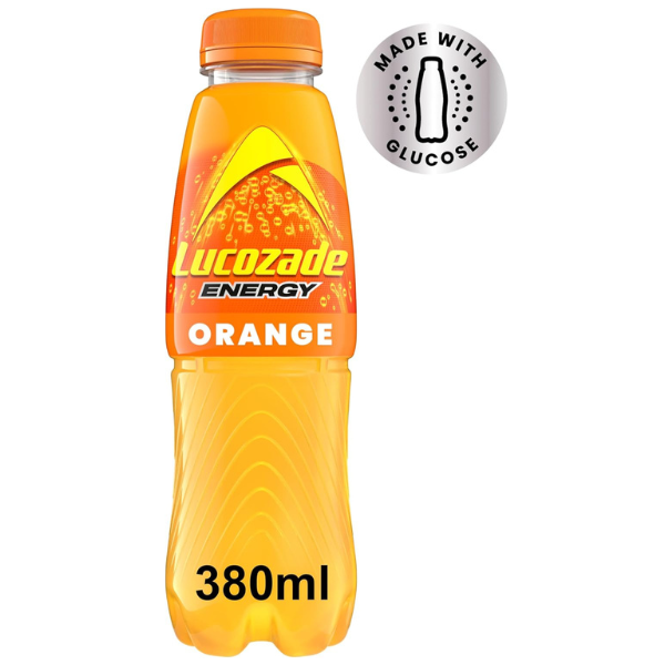 The British Pantry Lucozade Energy Orange Energy Drink – 4 x 380ml