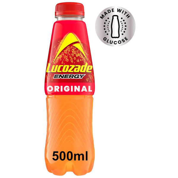The British Pantry Lucozade Energy Original – 12 x 500ml Bottles