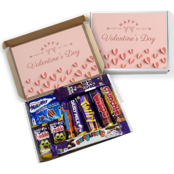 QLV Milk Chocolate Luxury Hamper – 10-Bar Letterbox Gift – 300g