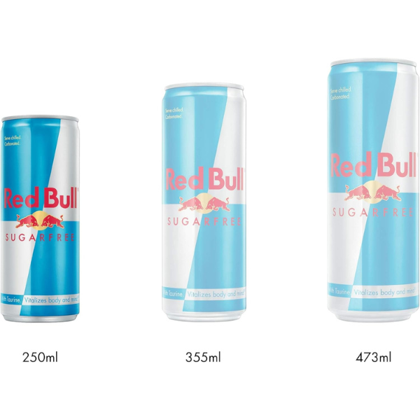 The British Pantry Red Bull Sugar Free Energy Drink Cans – 250ml (Pack of 24)