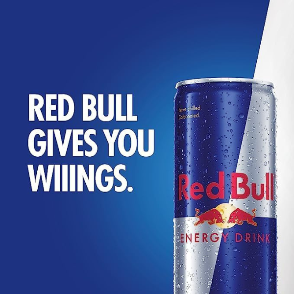 The British Pantry Red Bull Original Energy Drink Cans – 250ml (Pack of 12)