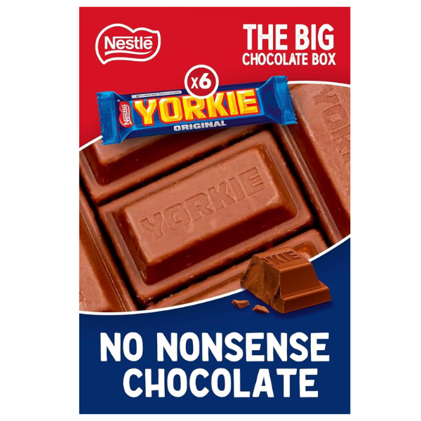 The British Pantry Nestlé Assorted Chocolate Bars – KitKat, Aero, Yorkie & Munchies – 1.3kg Box