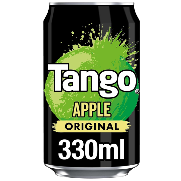 The British Pantry Tango Apple Sugar-Free Sparkling Soft Drink Cans – 8 x 330ml