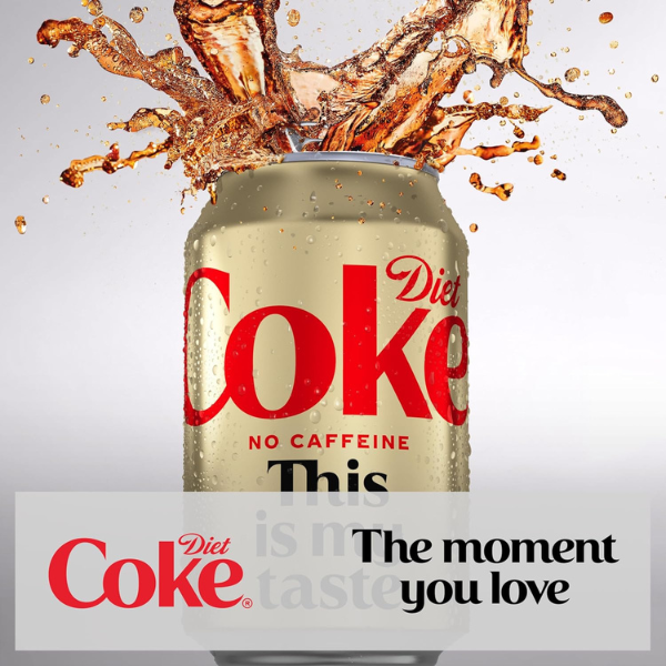 The British Pantry Diet Coke Caffeine Free Cola Cans – 24 x 330ml