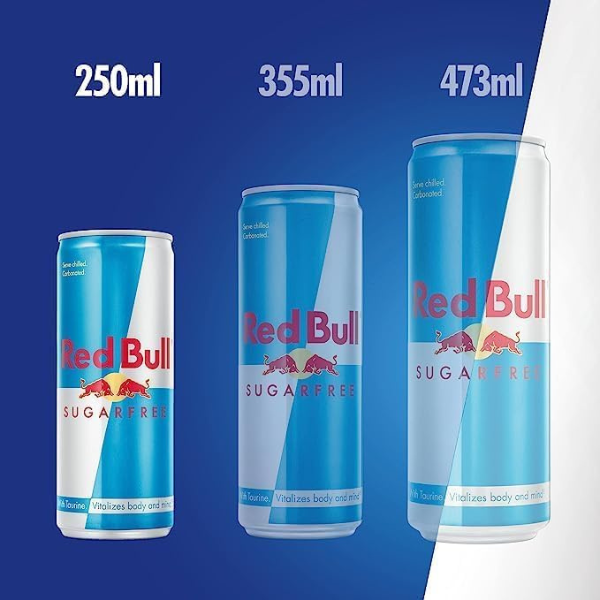 The British Pantry Red Bull Sugar Free Energy Drink – 8 x 250ml Cans