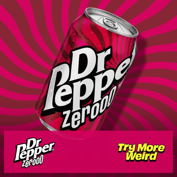 The British Pantry Dr Pepper Zero Fruit & Cola Cans – 8 x 330ml