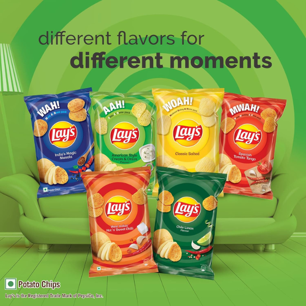 The British Pantry Cream & Onion Potato Crisps – 30g